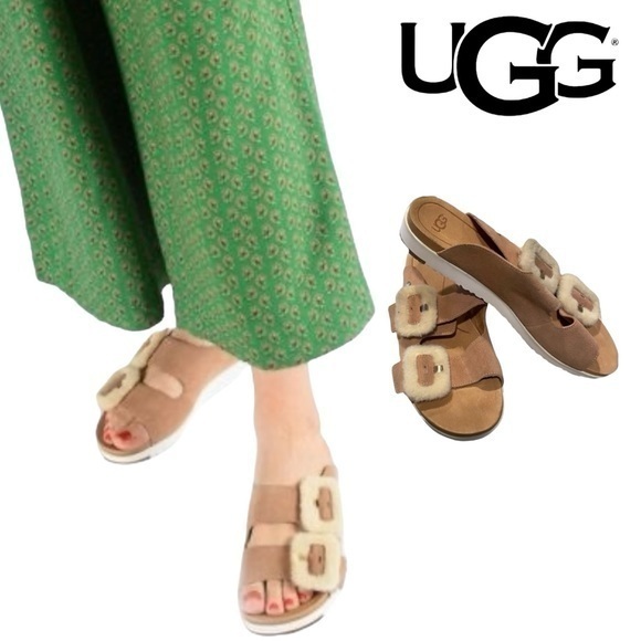 UGG Shoes - UGG Women's Fluff Indio Flat Sandal